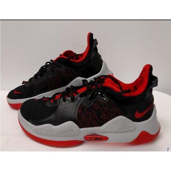 Nike Other - Men's Nike PG 5 "BRED" Black/University Red-White (CW3143 002)